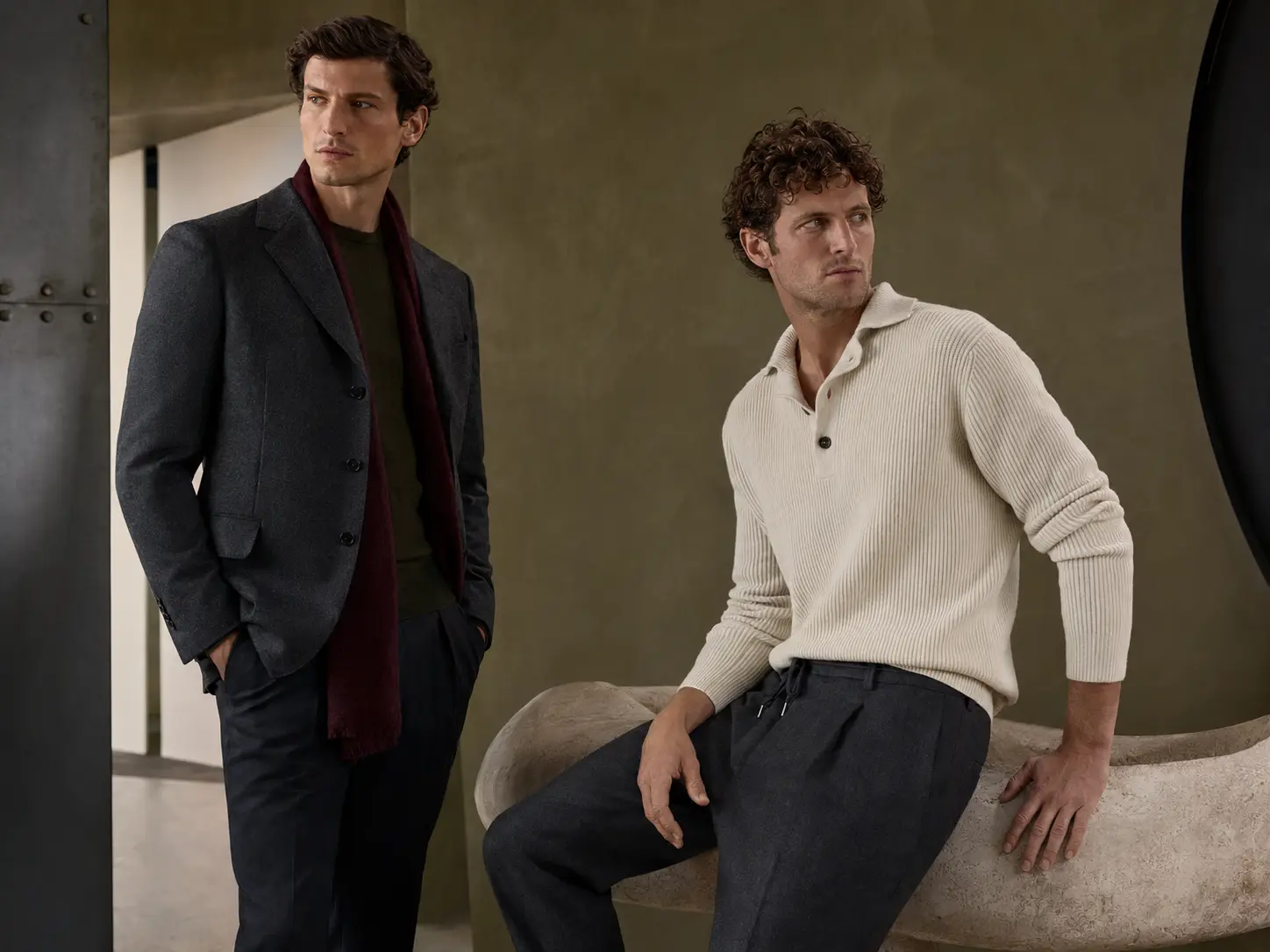 Italian contemporary menswear and premium knitwear